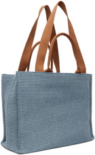 Marni Blue Large Basket Tote