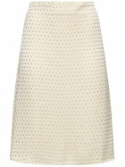 WEWOREWHAT Embellished Skirt