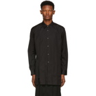 Comme des Garcons Shirt Black Cut-Out Strips Shirt