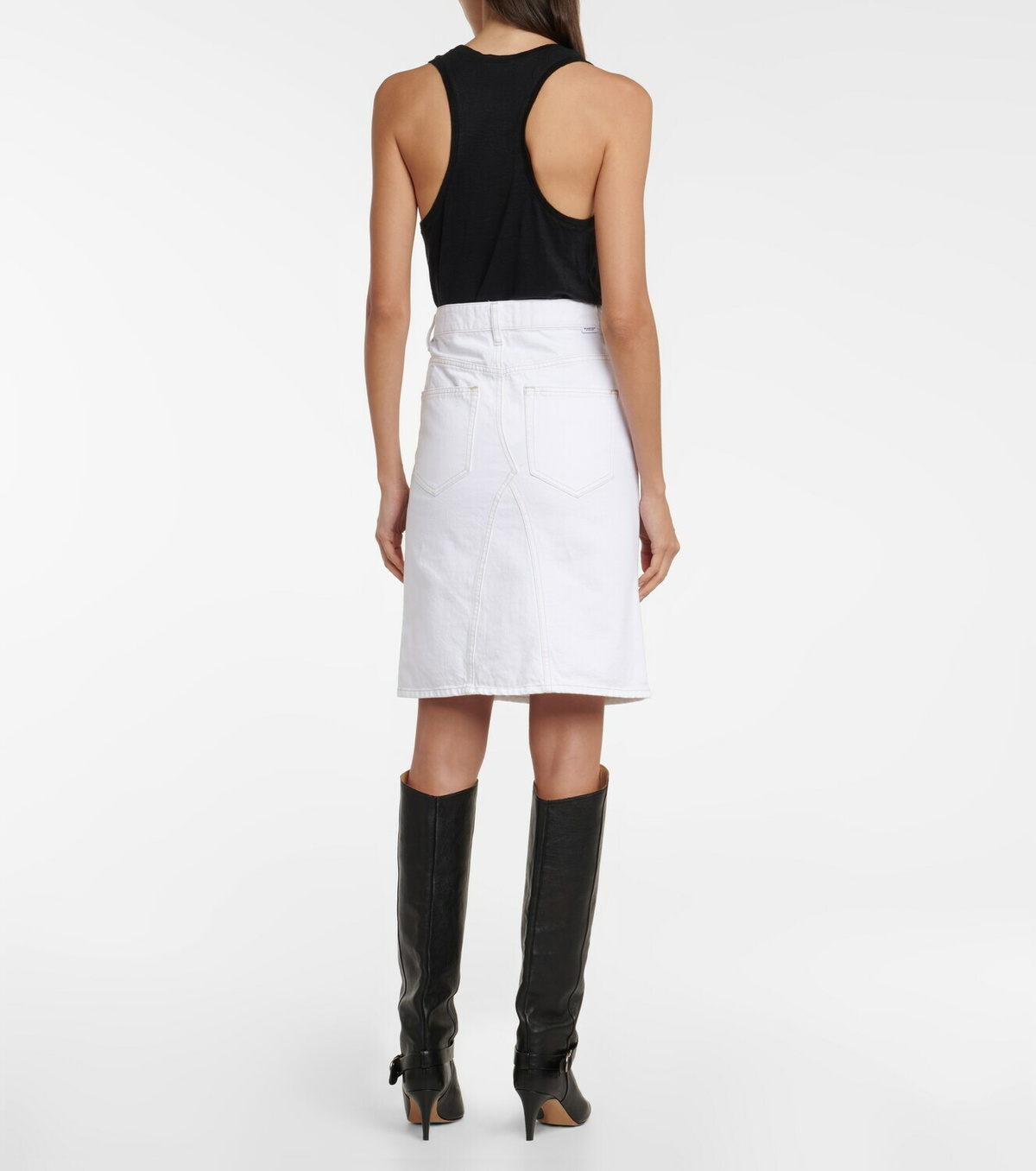 Isabel Marant Fiali Denim Skirt