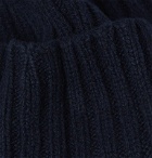 Officine Generale - Cashmere and Wool-Blend Beanie - Blue