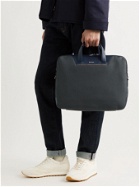 Paul Smith - Leather-Trimmed Canvas Briefcase
