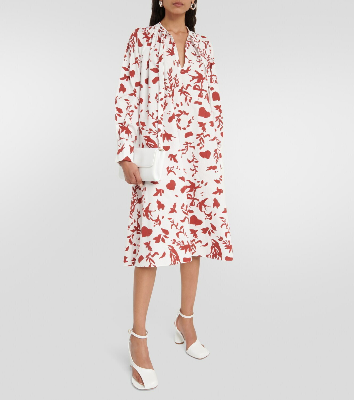 Emilia Wickstead Mini Kirby printed cotton kaftan Emilia