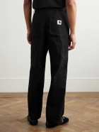 Sacai - Carhartt WIP Straight-Leg Belted Panelled Cotton-Canvas Trousers - Black