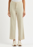 American Vintage Itonay Cotton-blend Sweatpants Cream