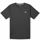 New Balance Men's NB Athletics Run T-Shirt in Black