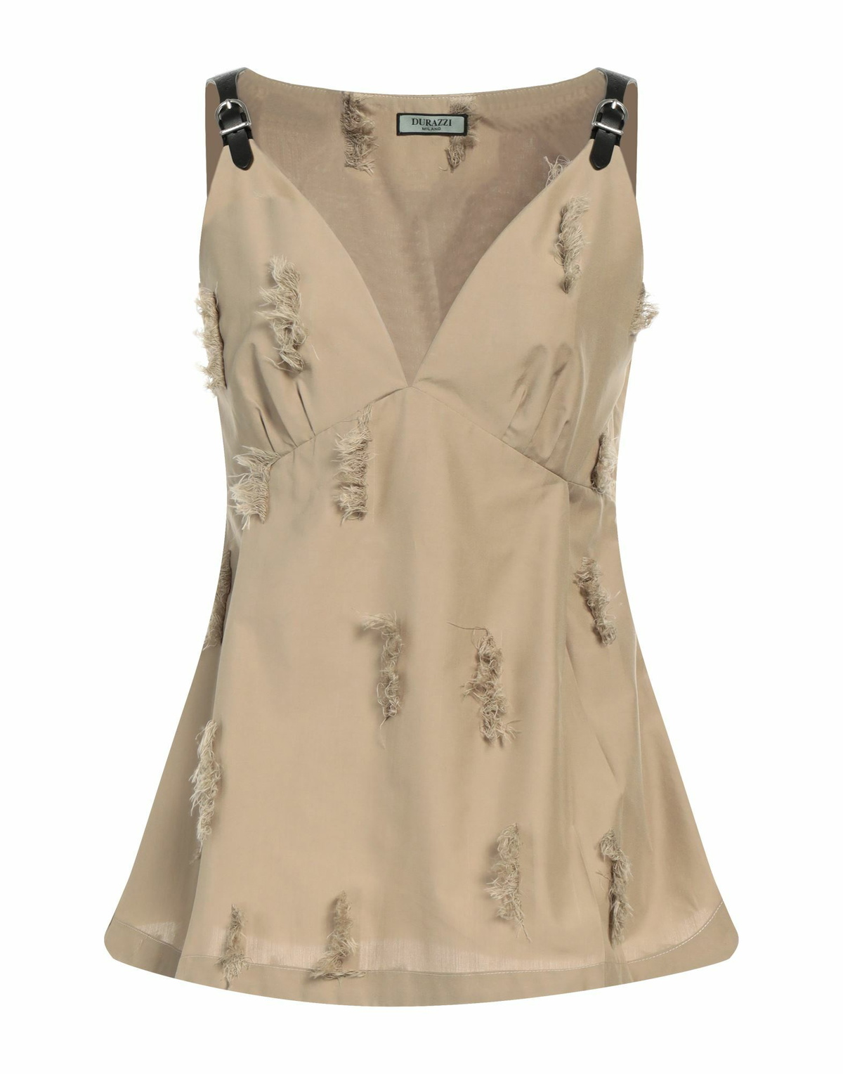 Durazzi Womens Top Military in Green