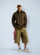 Palm Angels Military Patch Bermuda Shorts