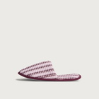 HAY Waffle Slippers in Stripe Cool Pink