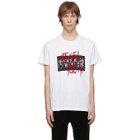 Versace Jeans Couture White Graffiti Rebel Youth T-Shirt