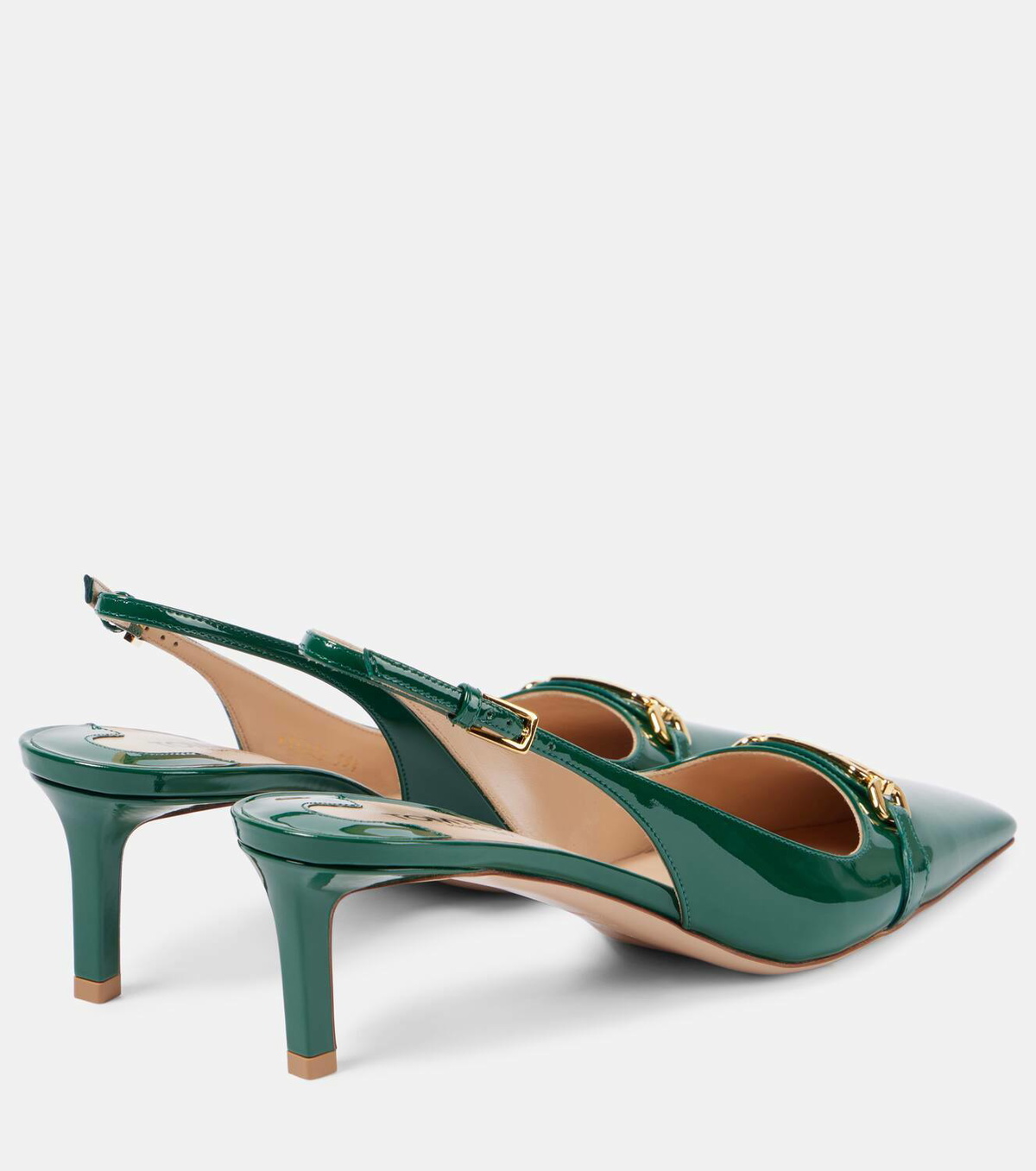 Tom Ford Whitney 55 patent leather slingback pumps