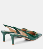 Tom Ford Whitney 55 patent leather slingback pumps