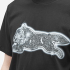 ICECREAM Men's Iced Out Running Dog T-Shirt in Black