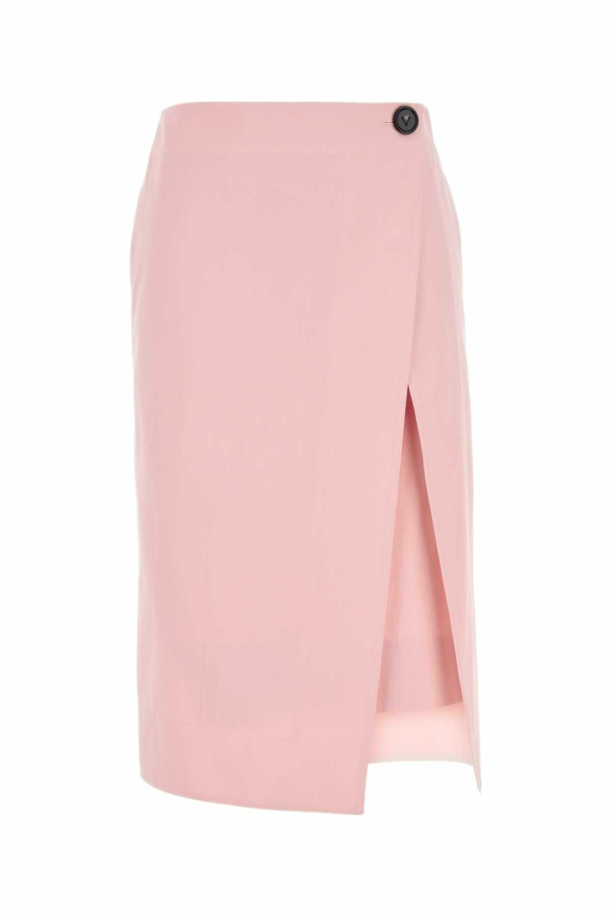 スカート Bottega Veneta Grainy English Embroidery Midi Skirt Bottega Veneta Bottega Veneta Women Bottega Veneta Grainy