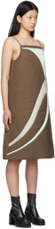 Kijun Brown Orbit Dress