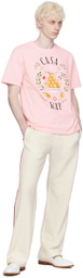 Casablanca SSENSE Exclusive Pink 'Casa Way' T-Shirt