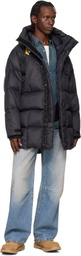 Parajumpers Black Bold Parka Hooded Down Jacket