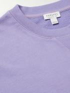 Sunspel - Cotton-Jersey Sweatshirt - Purple