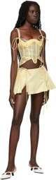 Nodress Yellow Daisy Ruffled Corset