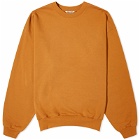 Auralee Men's Super High Gauze Sweatshirt in Light Brown
