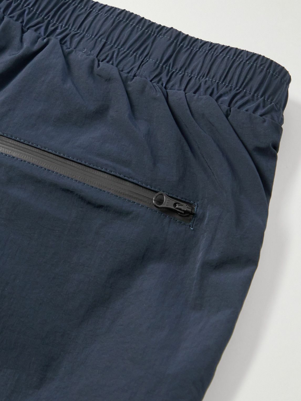 NN07 - Warren 1442 Straight-Leg Mid-Length Recycled Swim Shorts - Blue