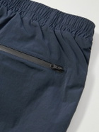 NN07 - Warren 1442 Straight-Leg Mid-Length Recycled Swim Shorts - Blue