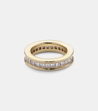 Octavia Elizabeth Ivy Eternity 18kt gold ring with diamonds