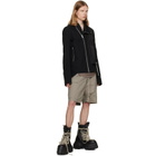 Rick Owens Gray Tower Cargobela Shorts