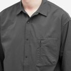 Nanga Men's Dot Air Comfy Overshirt in Black