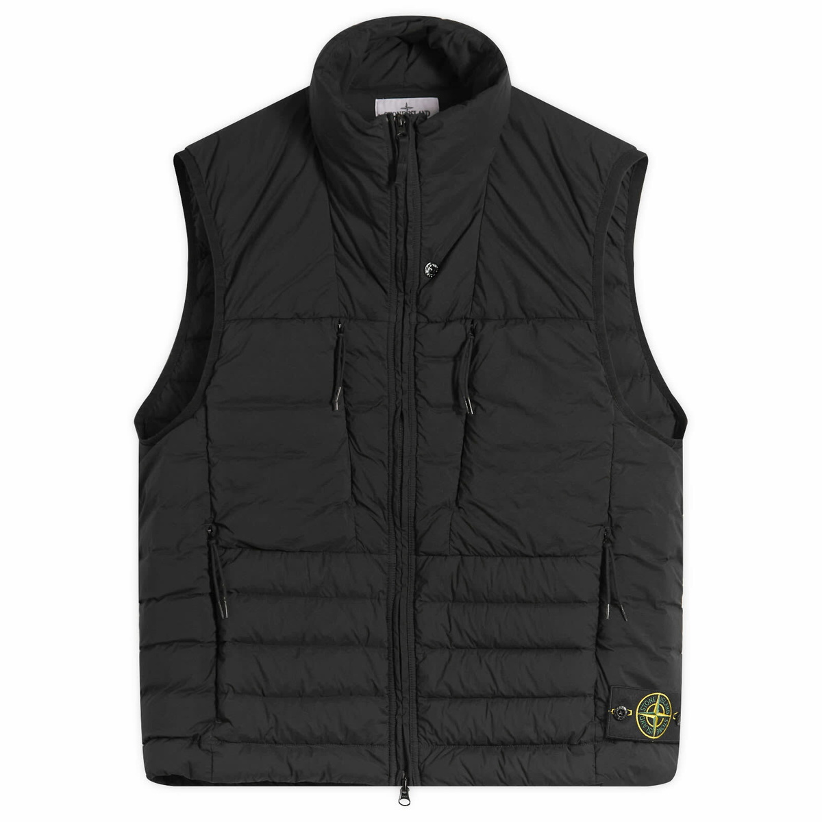 Stone Island Men's Seamless Tunnel Nylon Down-TC Light Vest in