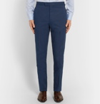 Kingsman - Navy Stretch-Cotton Twill Trousers - Blue