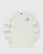 The North Face W Nature L/S Tee White - Womens - Longsleeves