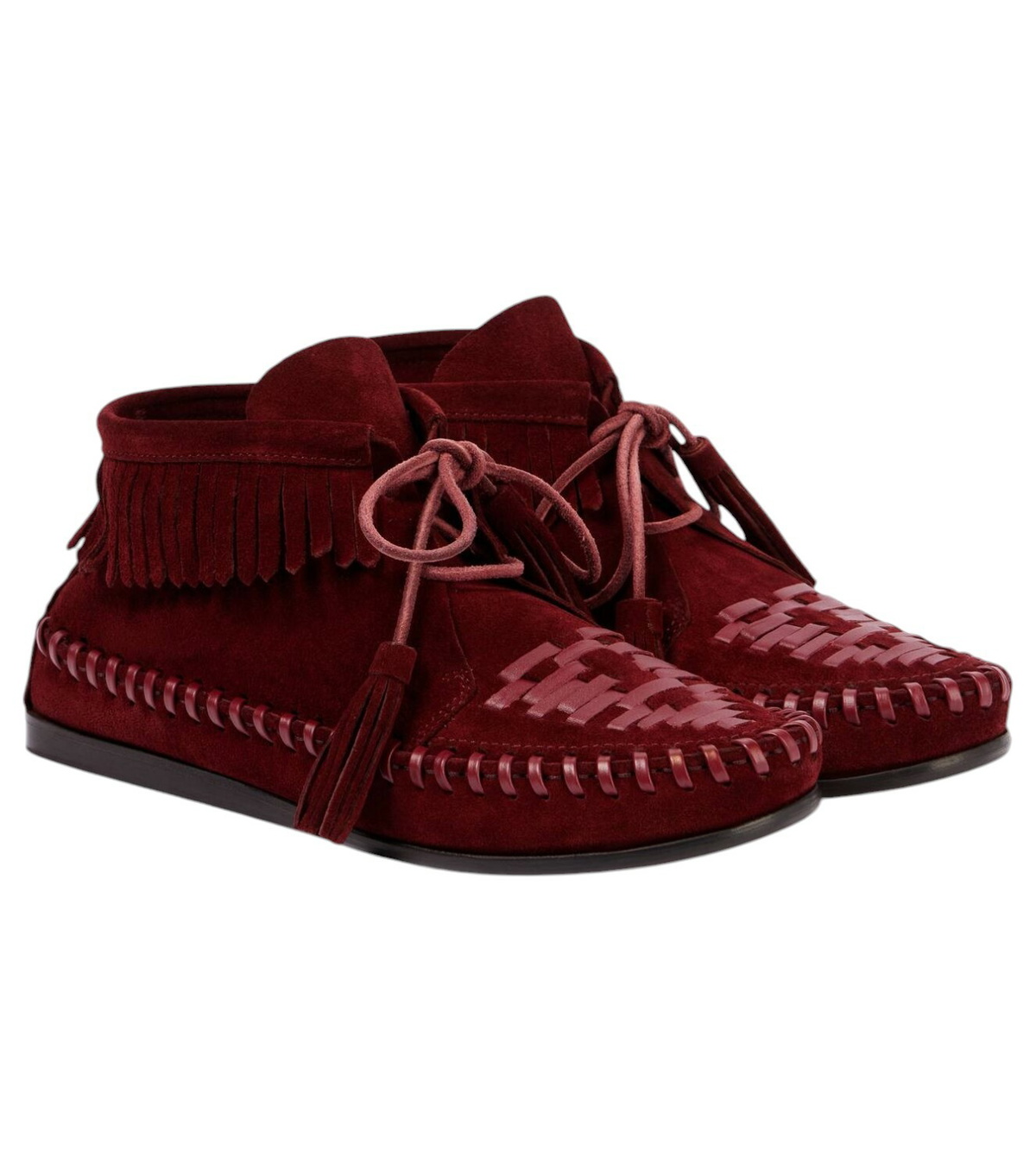 Isabel Marant Felsa fringed suede loafers Isabel Marant