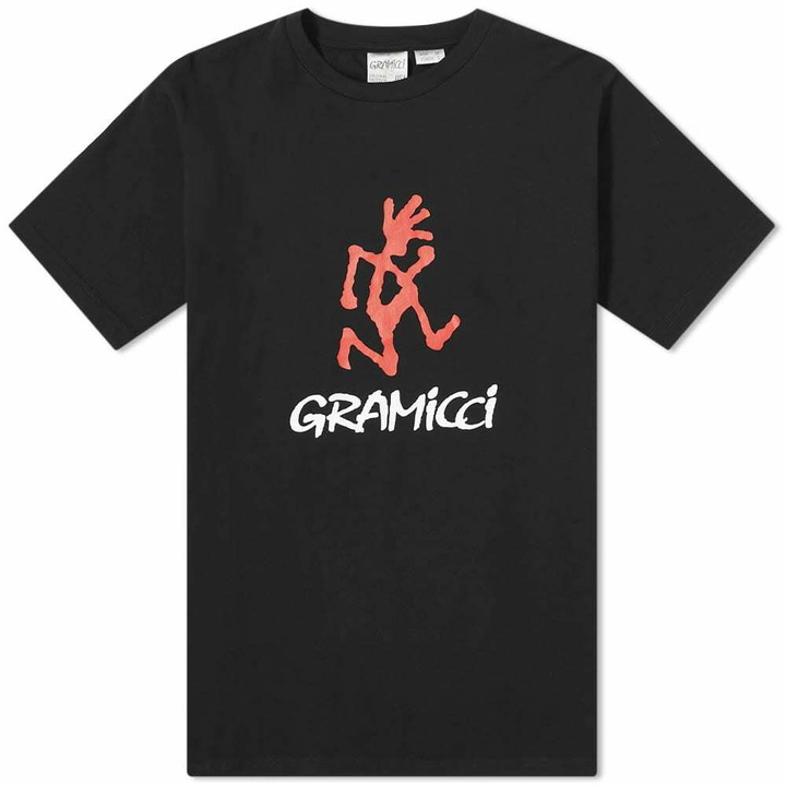 Photo: Gramicci Men's Logo T-Shirt in Black