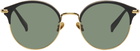 PROJEKT PRODUKT Black & Gold AU6 Sunglasses