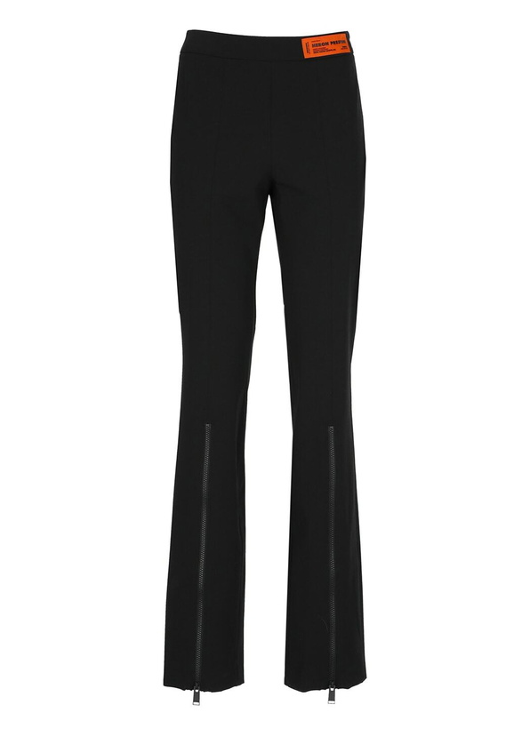 Photo: HERON PRESTON Gabardine Zip Pants