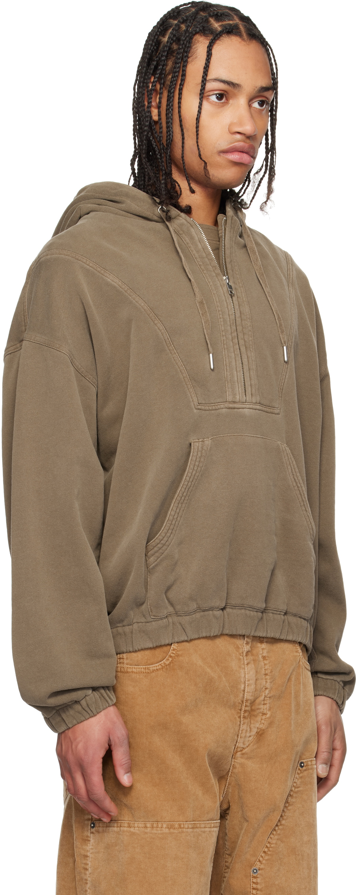 Isabel Marant Khaki Yanis Hoodie