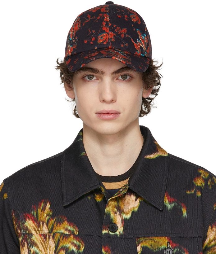 Photo: Paul Smith Navy Disrupted Rose Cap