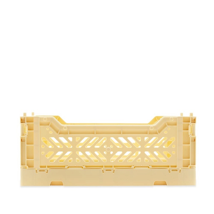 Photo: HAY Small Colour Crate in Light Yellow