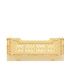 HAY Small Colour Crate in Light Yellow