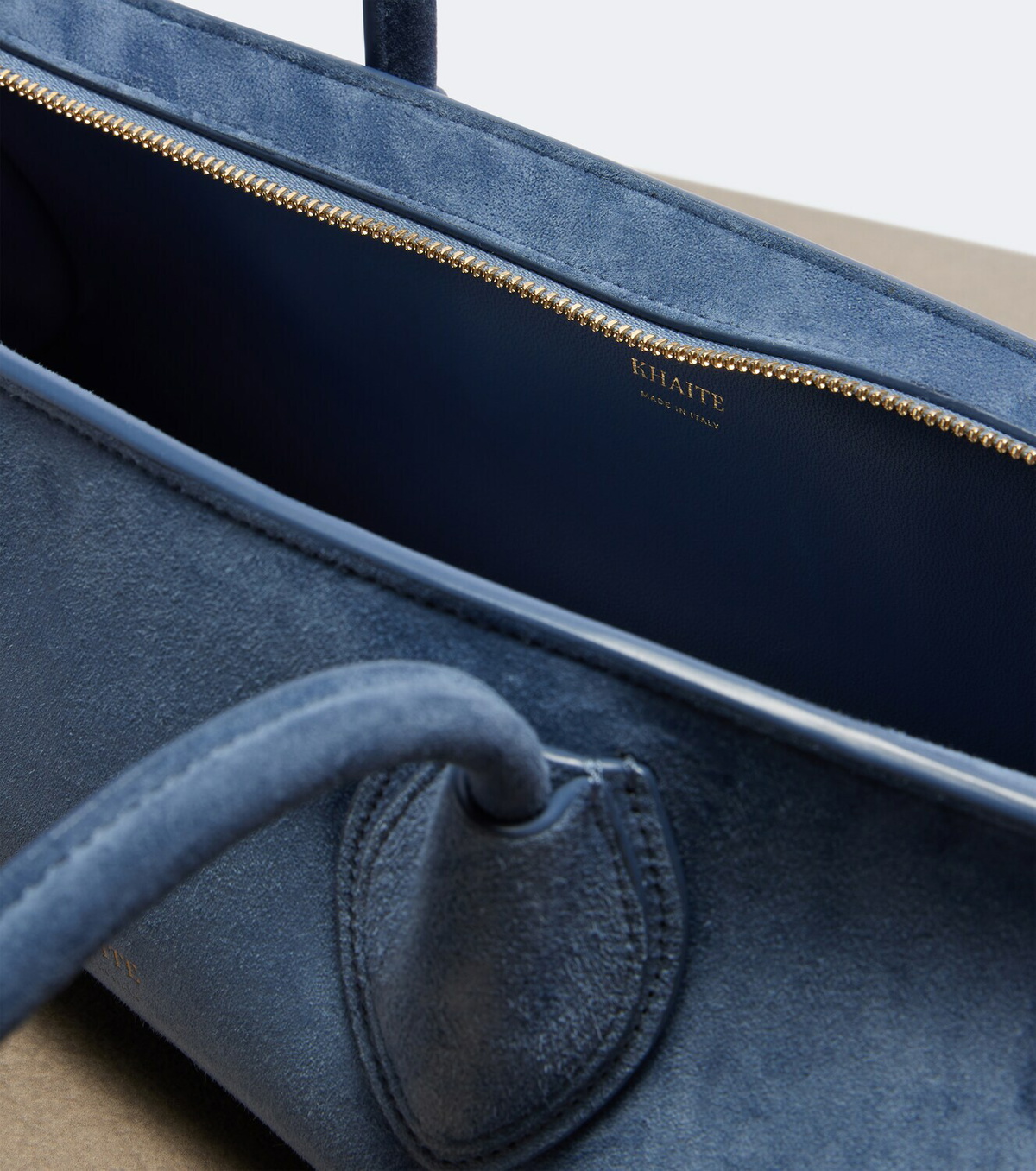 Khaite Donna Medium suede shoulder bag
