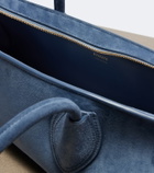 Khaite Donna Medium suede shoulder bag