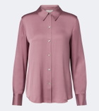 Vince Silk-blend shirt