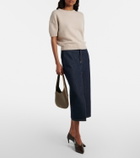 Khaite Joan Small leather shoulder bag