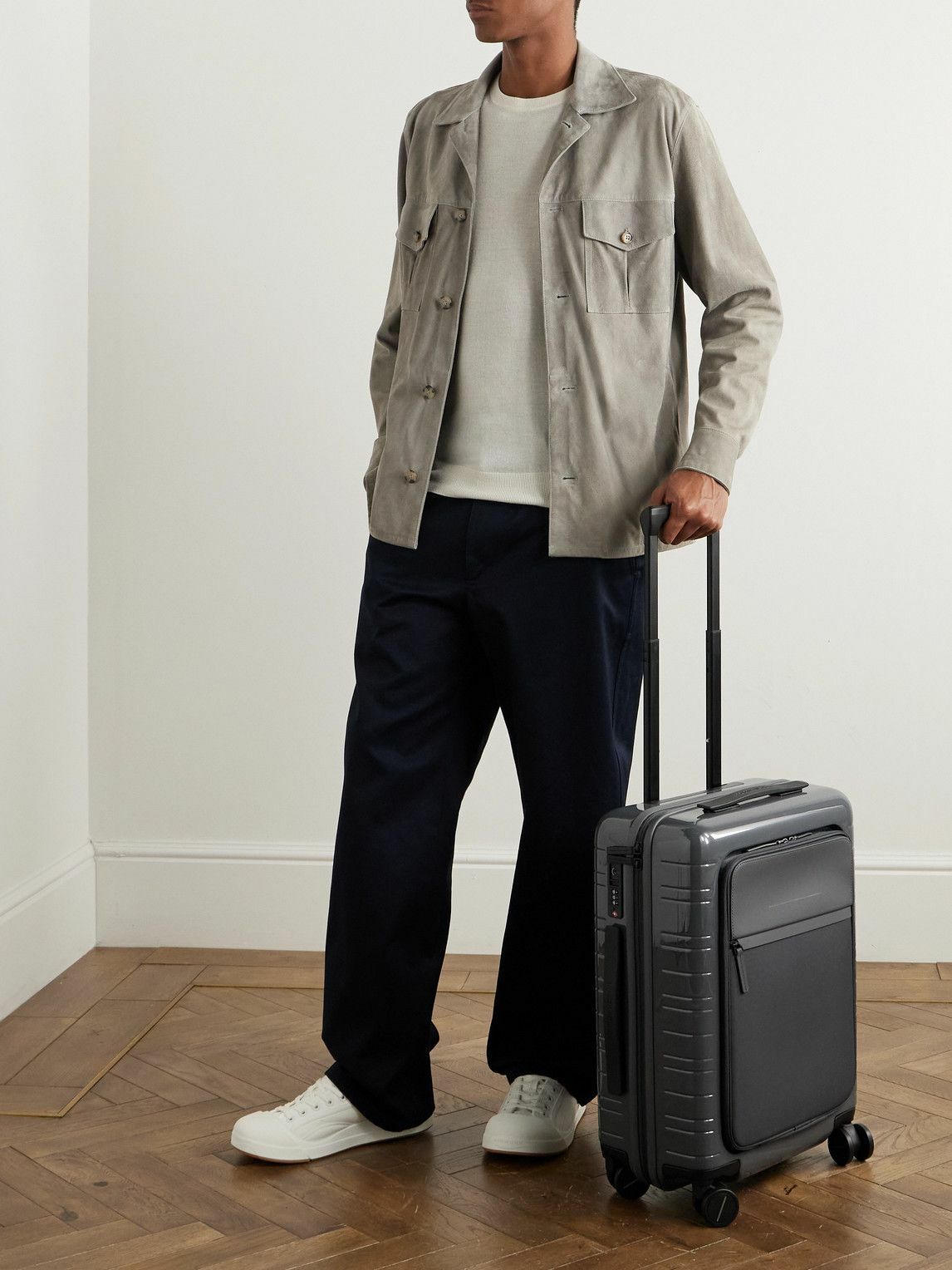 HORIZN STUDIOS - M5 Cabin Essential 55cm Polycarbonate and Nylon Suitcase