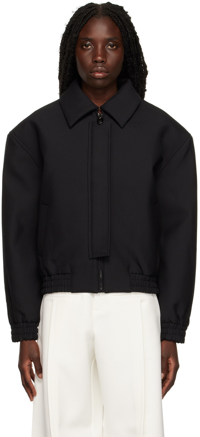 Fax Copy Express SSENSE Exclusive Black Jacket