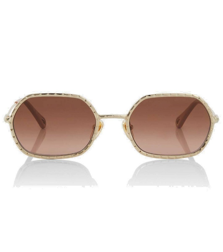 Photo: Chloé Hexagonal sunglasses