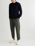Mr P. - Wool and Cashmere-Blend Sweatshirt - Blue