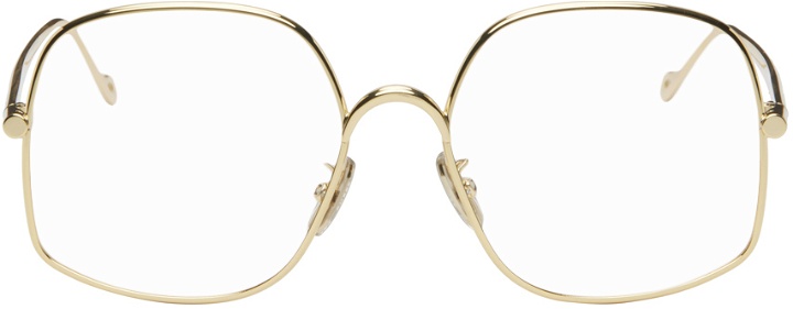 Photo: Loewe Gold Square Glasses