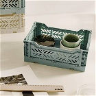 HAY Small Colour Crate in Teal